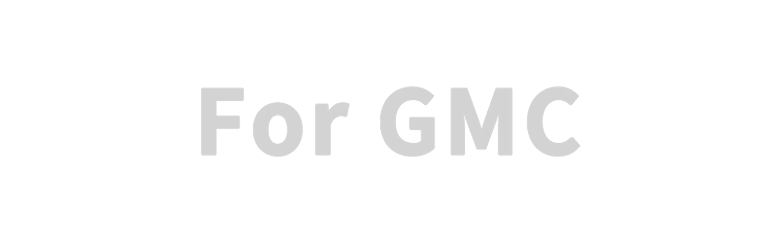 For-GMC For-GMC